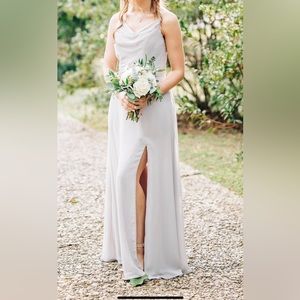 Light Grey bridesmaid/formal dress